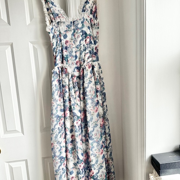 For Love And Lemons Floral Audrey Maxi Dress - Picture 3 of 13